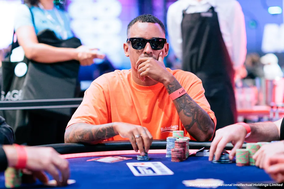 Yohan Rascar started the day as the big chip leader but didn't have things his own way on Day 5.