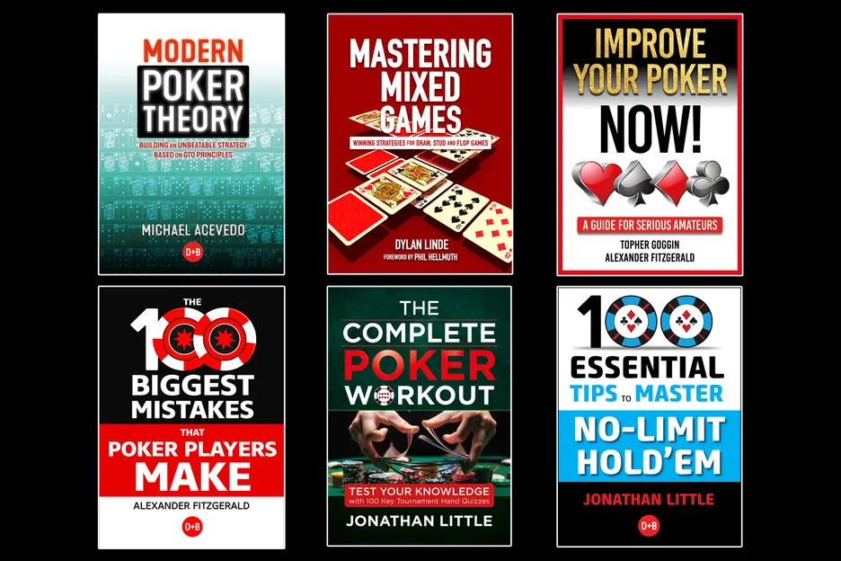 D&B Poker book covers