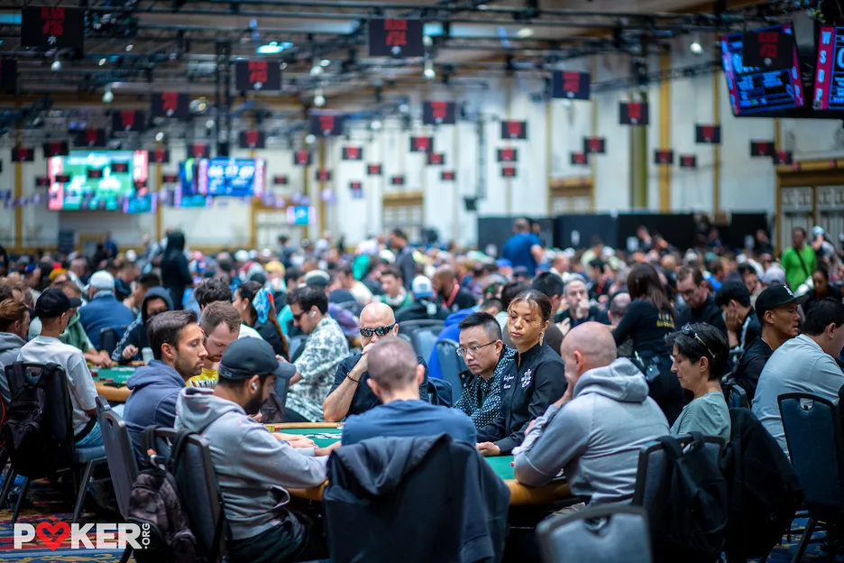 Big fields yet again at the 2024 WSOP