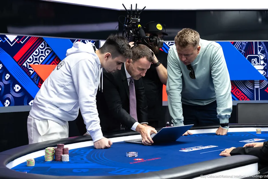 A deal was made during heads-up play