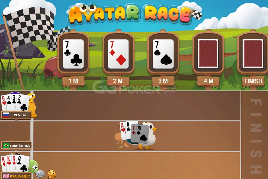 You'll need a little luck on your side to win the Avatar Race.