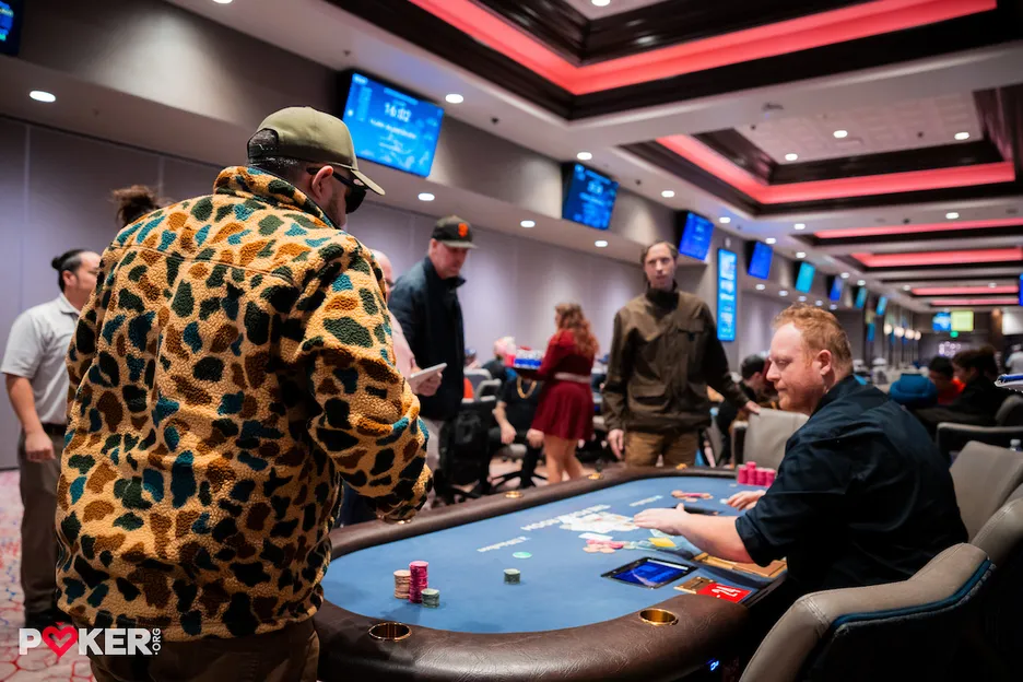 Haletky and Franklin Chavez watch the runout on the final hand