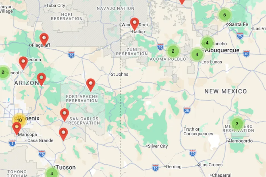 Southwest casinos