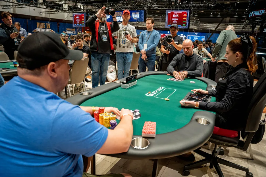 Shaun Deeb was looking for his ninth WSOP bracelet in Prague. 