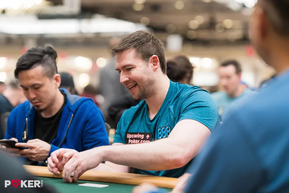 Aaron Barone and others at the table were spared the indignity of a Nick Rigby 'dirty diaper' reveal. 