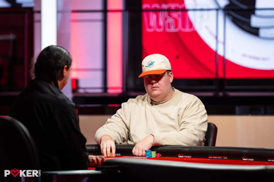 Henri Puustinen was blasting out big bets against Nikita Kuznetsov.
