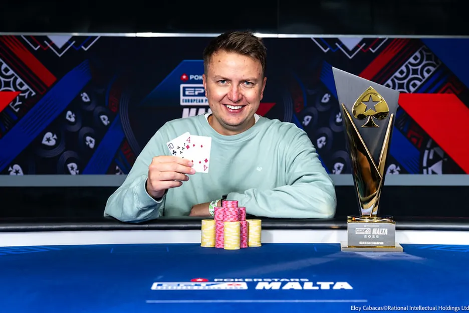 Tomasz Brzezinski win the 2025 EPT Malta Main Event