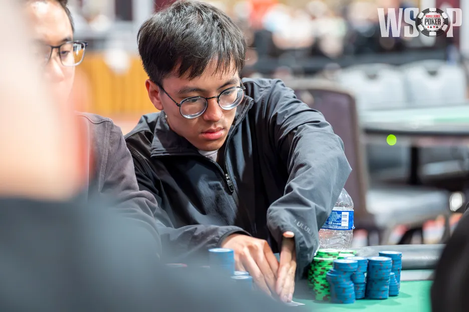 Ho has two cashes and one final table locked up at this first WSOP.