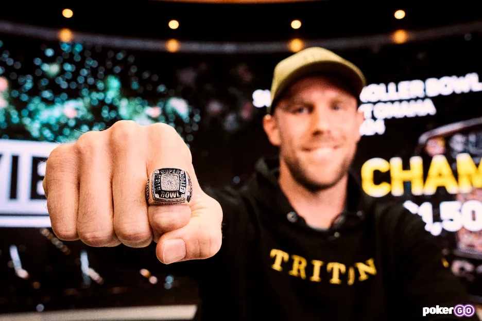 From two big blinds to the Super High Roller Bowl PLO ring.