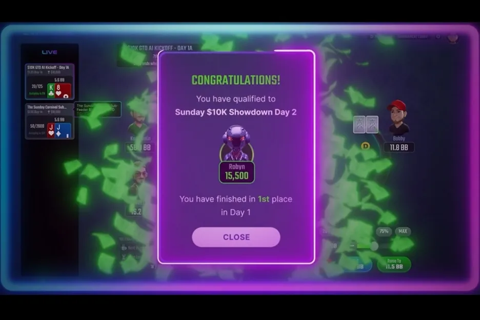 Day 2 tournaments are held weekly, each Sunday.