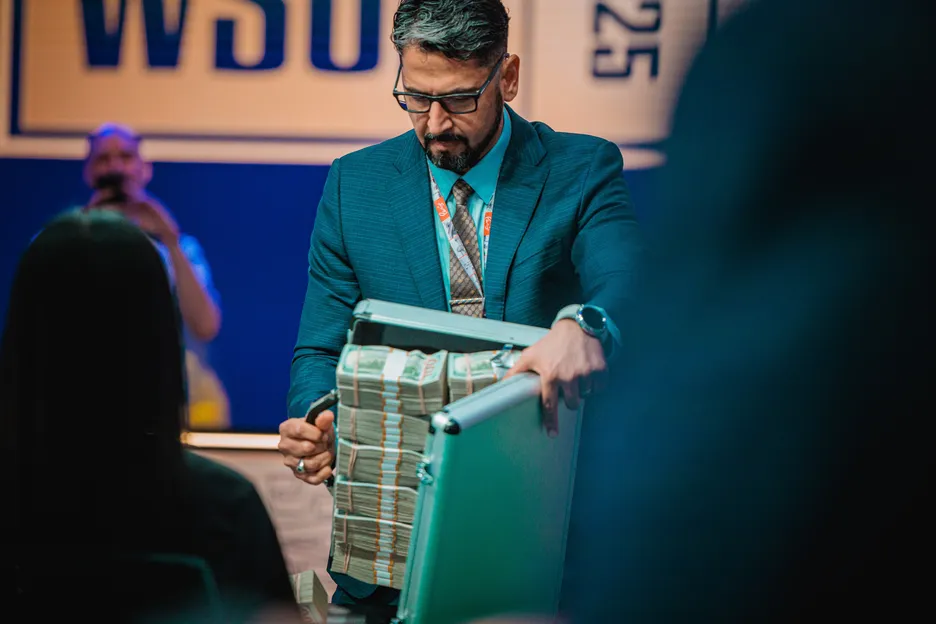 Money Presentation at the 2025 WSOP