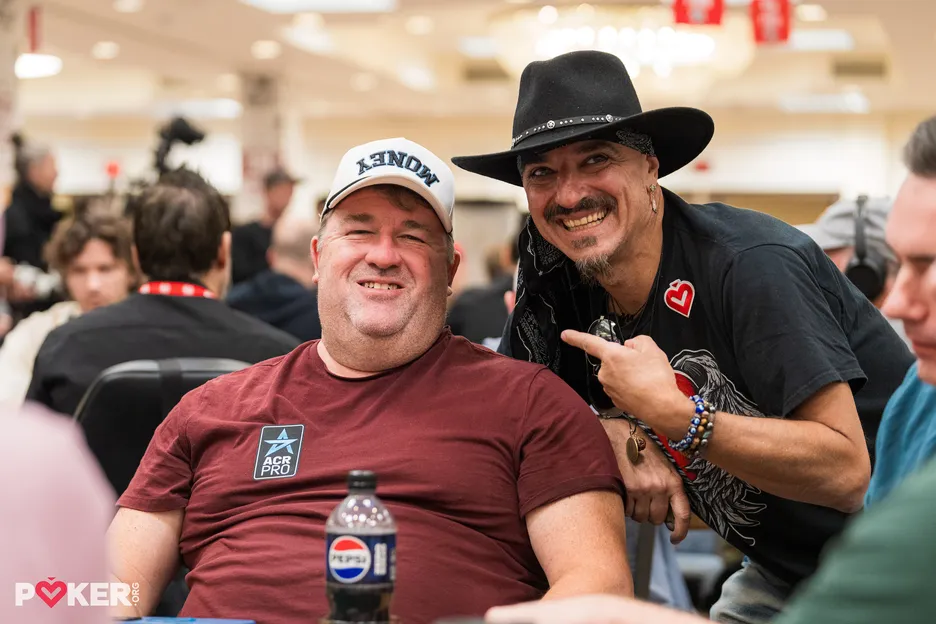 Chris & Joey (before Moneymaker hit the door).