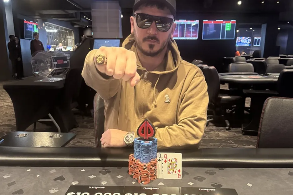 Event #17: $1,000 Mystery Bounty champion Michael Khan