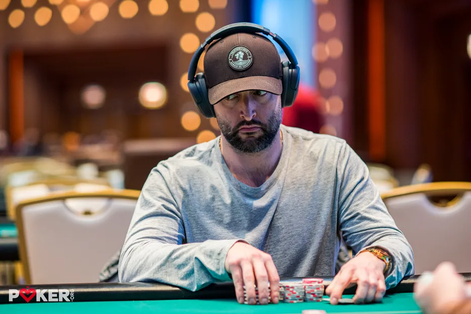Tom Hedlund during the lengthy heads up battle