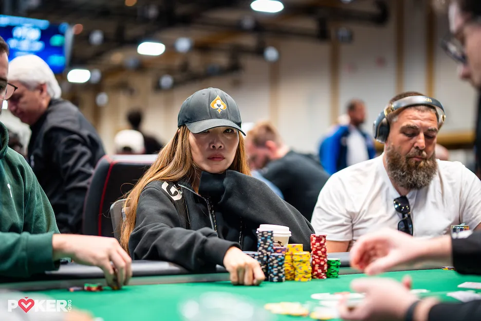 At her peak today, Liu had over 600,000 chips.