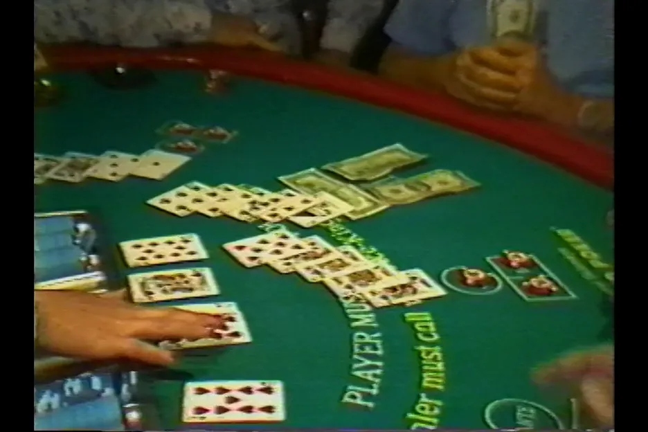 'Casino Poker' was an early attempt at a poker table game. 