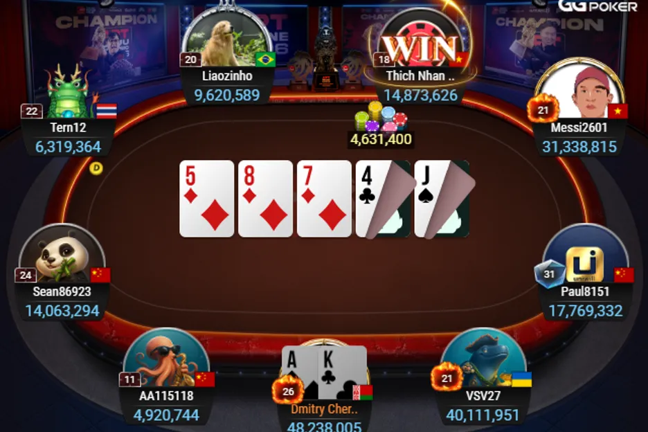 The final table finishers in Event #14 of the 2026 APT Online. 
