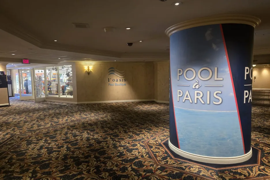 Take the Paris elevator to the third floor. Don't worry, you're in the right place. 