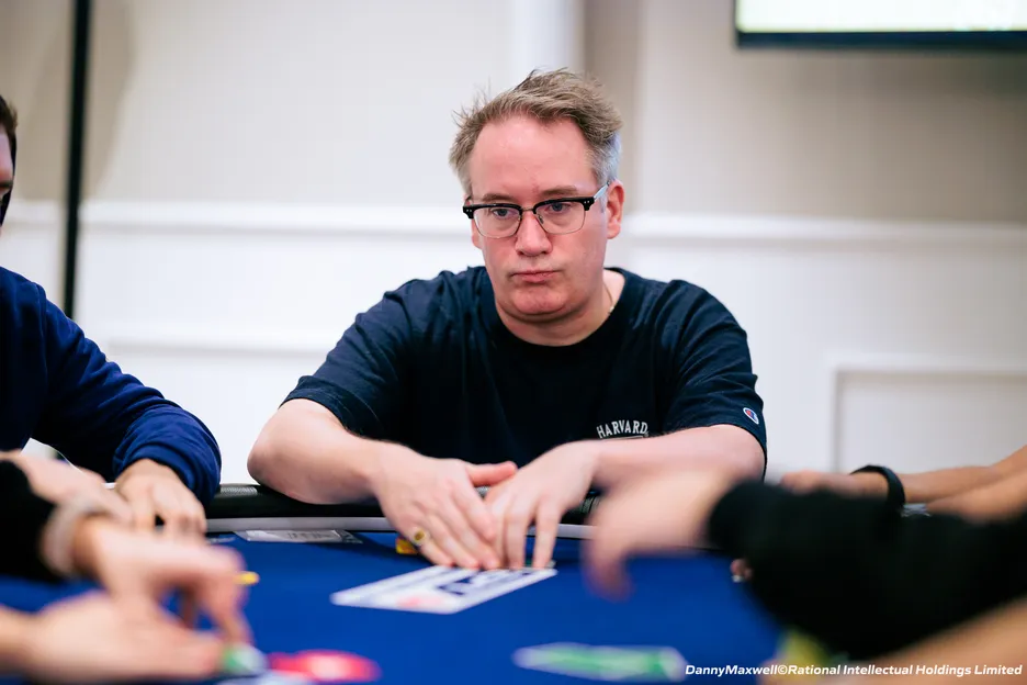 Sam Grafton at EPT Cyprus. 