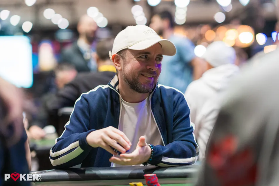 Patrick Leonard's day in the $800 Deepstack is done
