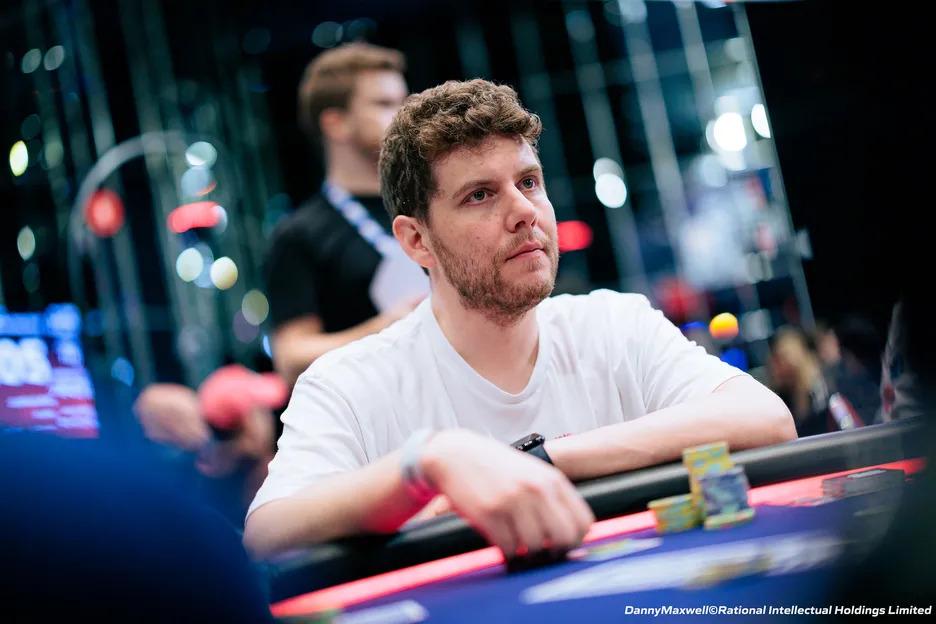 Engel at the recent EPT stop in Monte Carlo. credit Danny Maxwell Photography - DMP