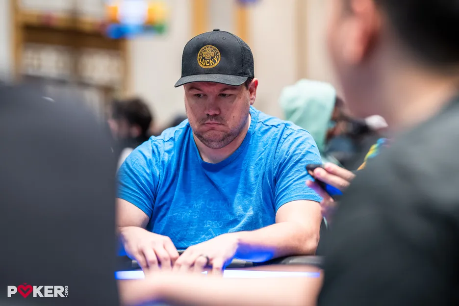 Shaun Deeb: He didn't go big but we're pretty sure he hasn't gone home. 