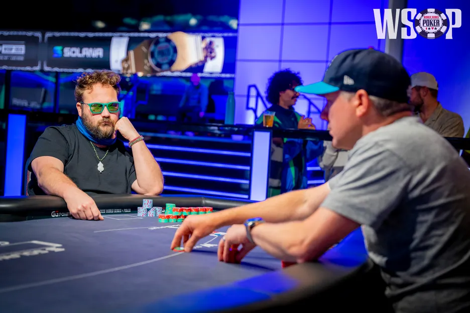 Anderson never let Eric Rodawig back into the tournament once heads-up.