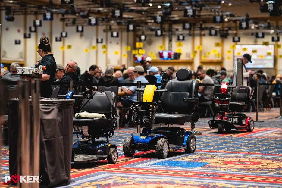 Seniors Event scooters