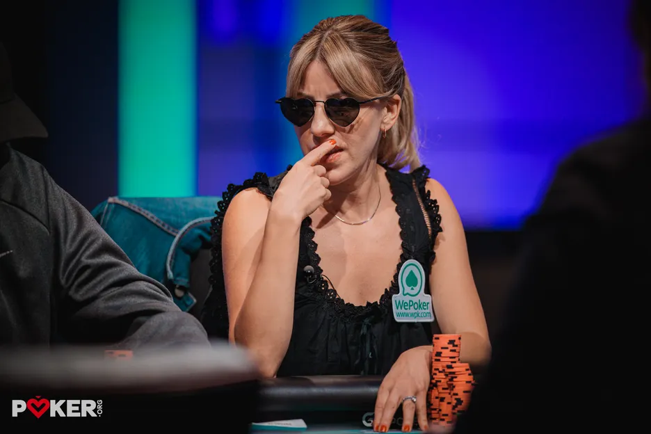 Kristen Foxen is poised for another deep run in the WSOP Main Event.