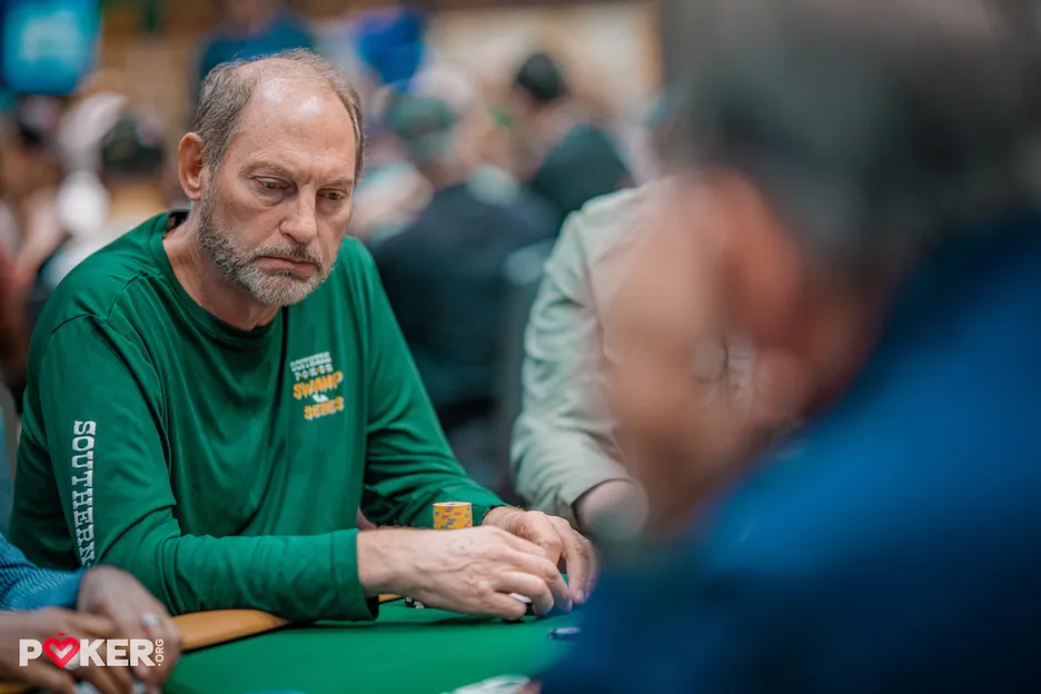 Lonnie Weitzel leads the last nine in Super Seniors event