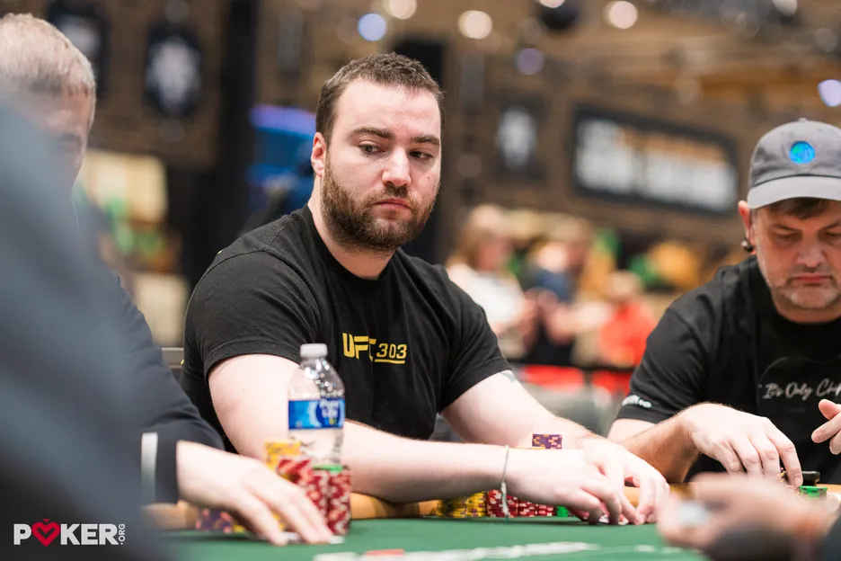 Chad Power will unbag the second-highest chip count on Day 6. 