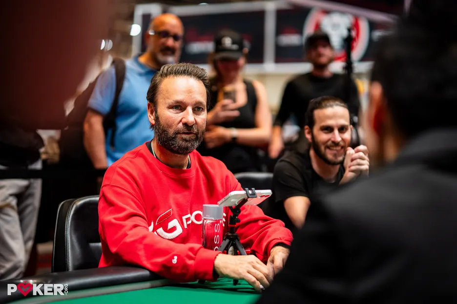 Expect to see Daniel Negreanu play the Main Event on Sunday.