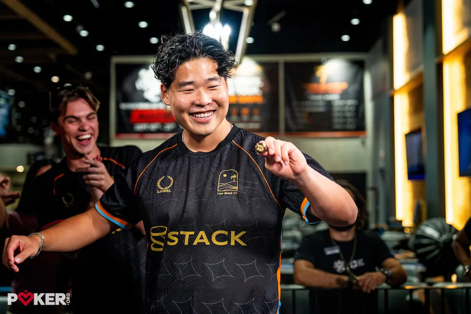 WSOPC TCH Social Austin Main Event champion Eric Chang