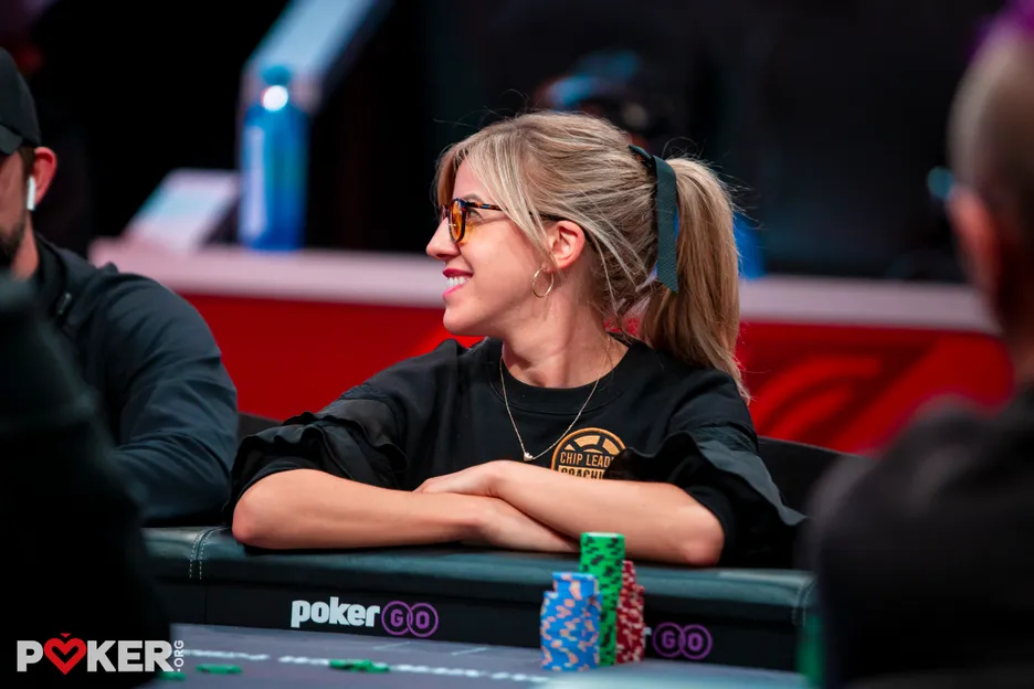 Kristen Foxen is now number one on the female all-time money list.