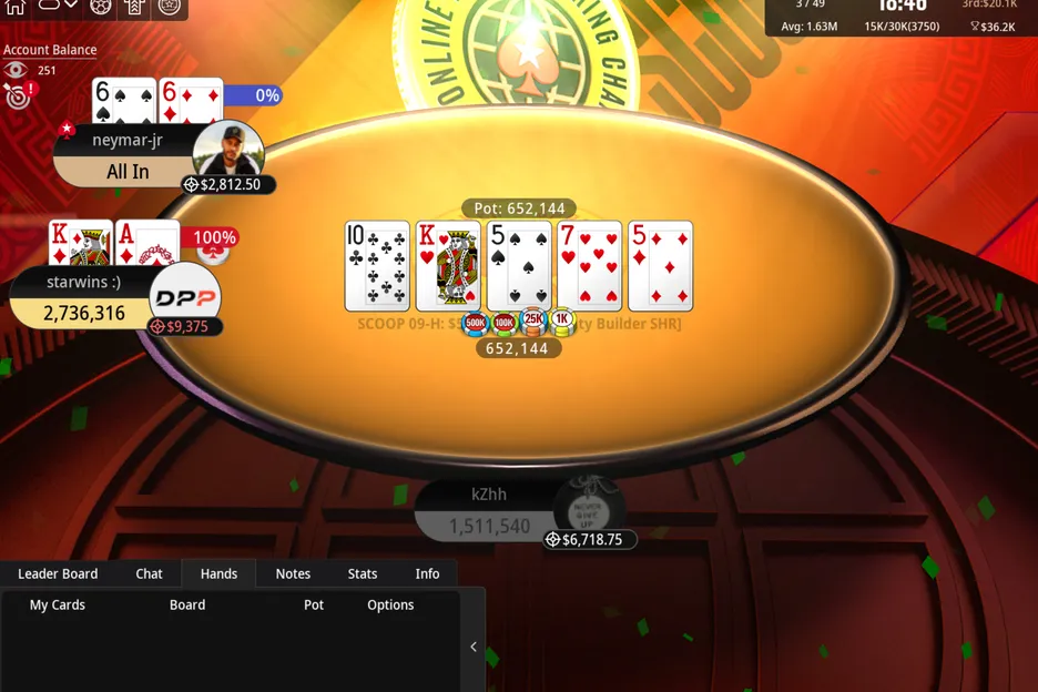 On a short stack, Neymar Jr. took a flip for his tournament life – but came up on the losing end. 