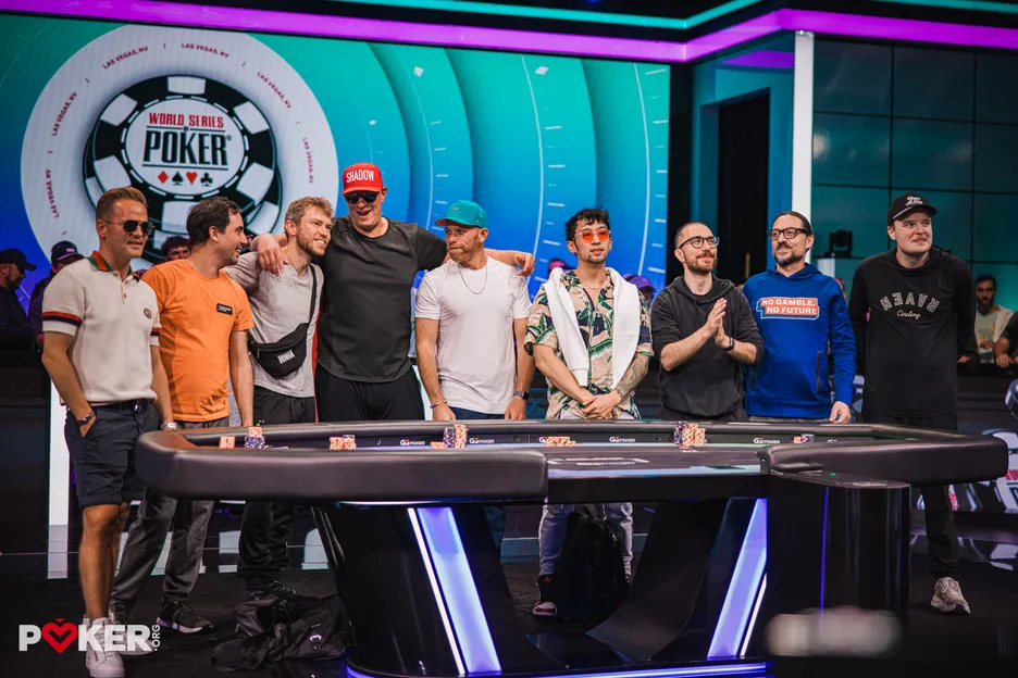 2026 WSOP Main Event Final Table