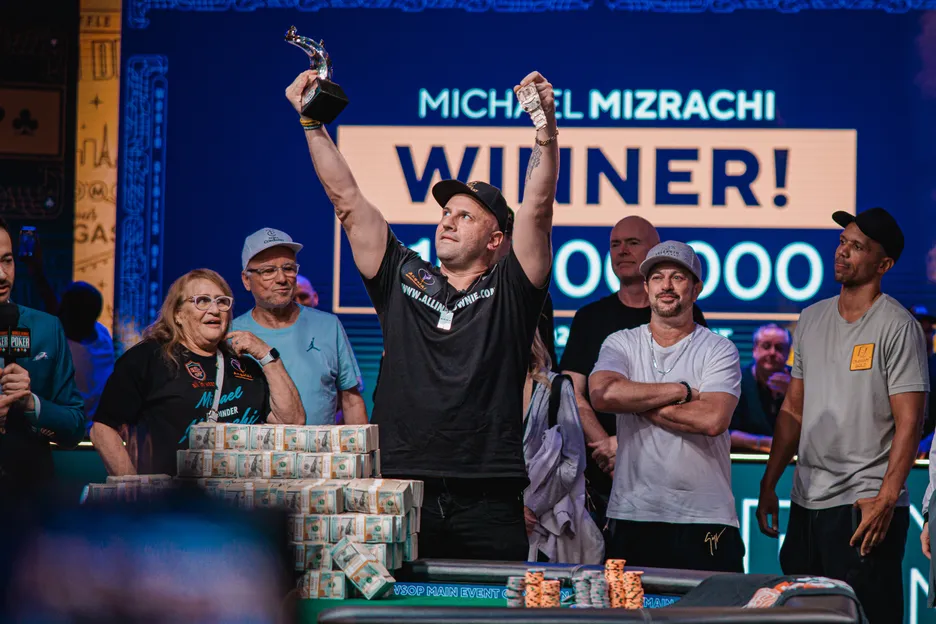 Michael Mizrachi wins the 2025 WSOP Main Event 