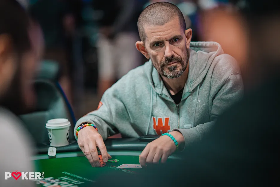 Hansen is happiest at the table. Breaks aren't for him.