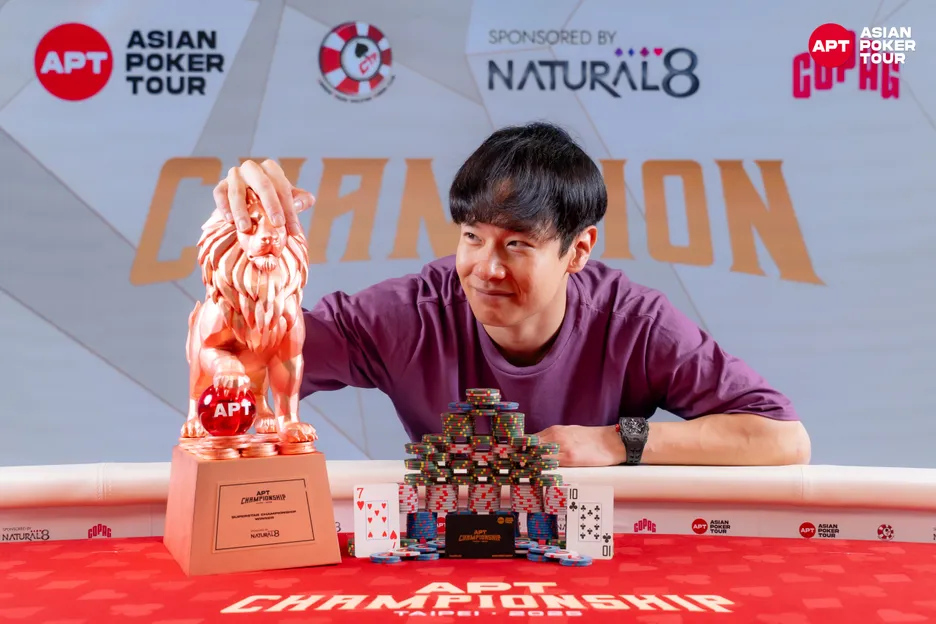 Calvin Lee, APT Superstar Championship winner. ENZO ARCEO