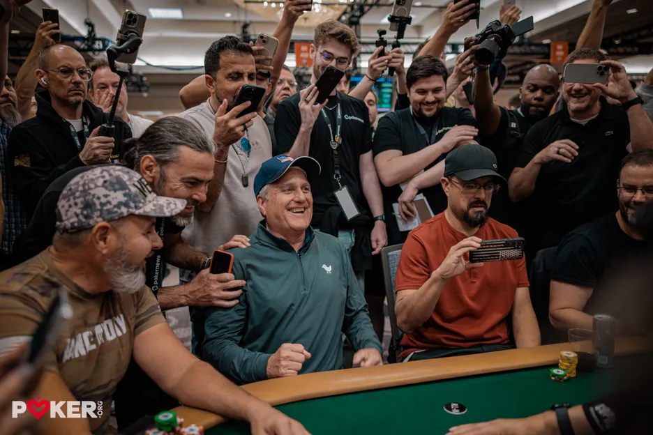 2025 WSOP Main Event Bubble Scenes