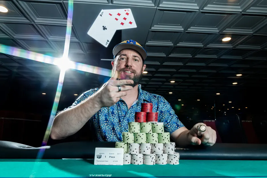 Wisconsin's own Steve Buell won the Grand Vic Main Event in April. 