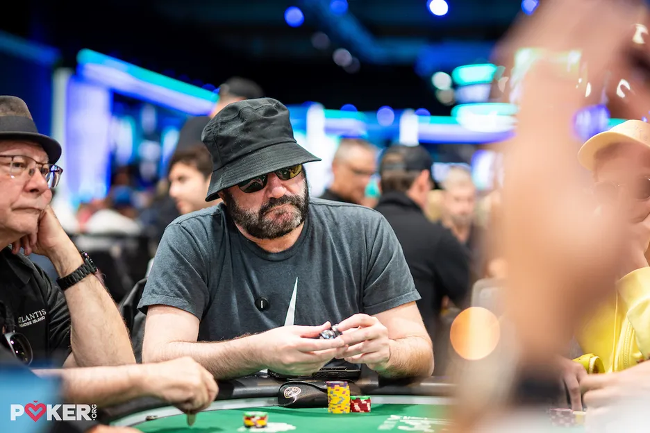 Mike Matusow is off to a good start on Day 1B.