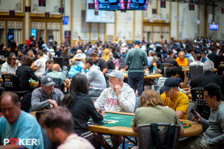 Starting field in the $1,500 PLO