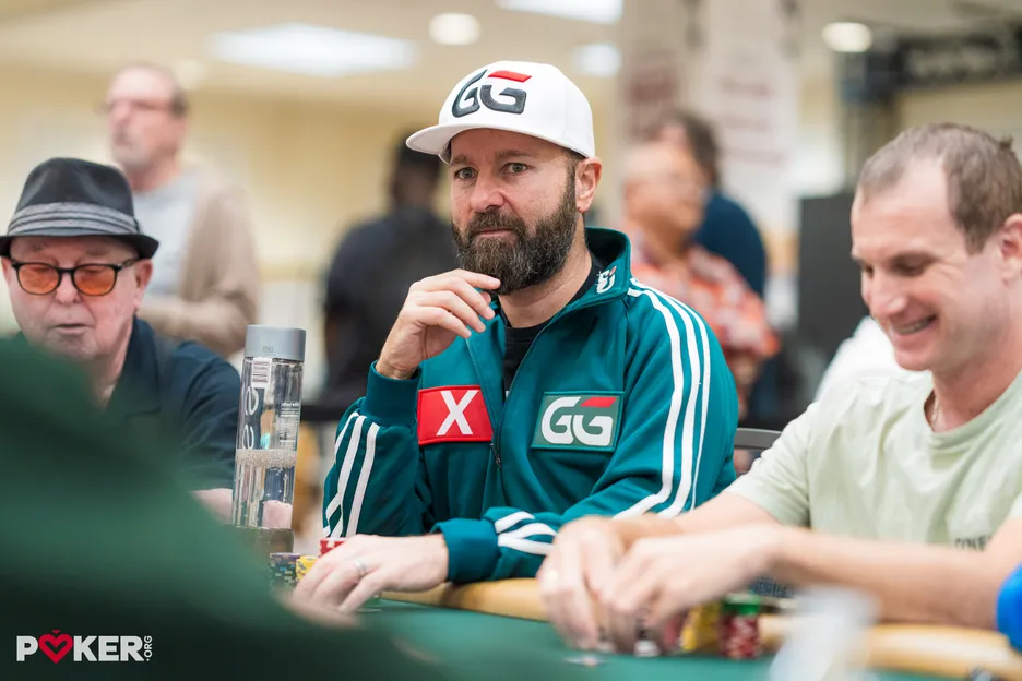 Daniel Negreanu couldn't spin it up on Day 3 for a shot at the money bubble. 