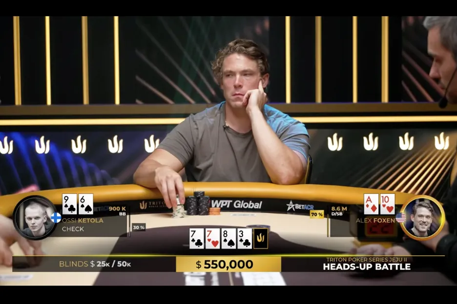 Foxen tuned up Monarch for the rope-a-dope in the second session. 