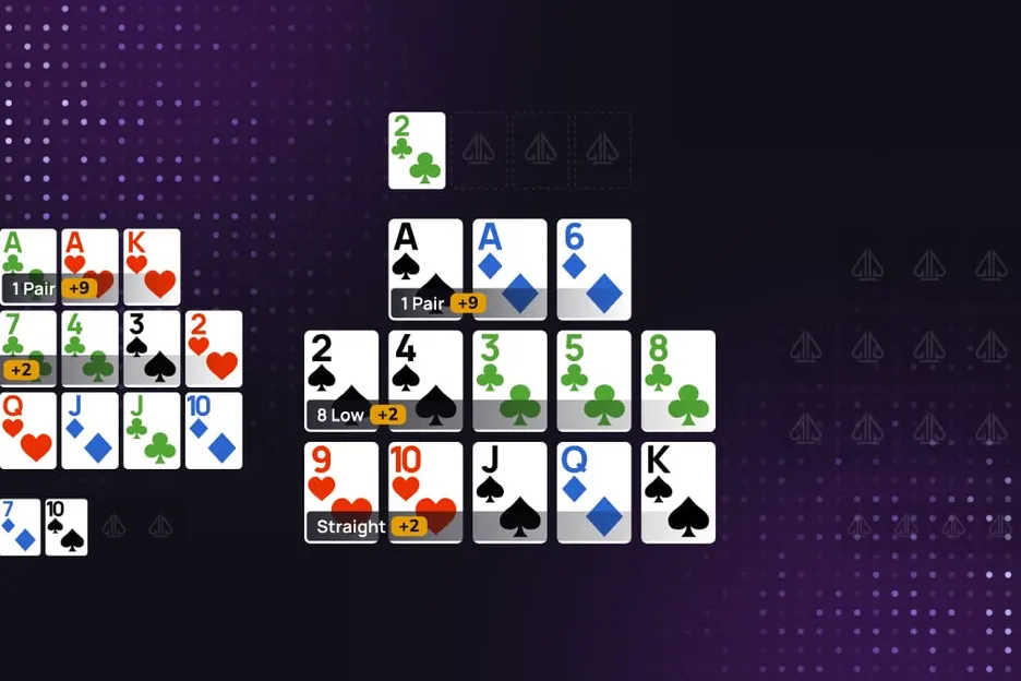 Phenom Poker Open-Face Chinese Poker