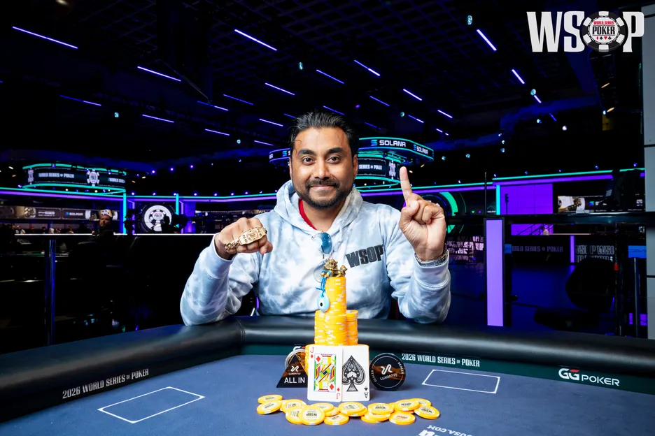 $500 Salute to Warriors champion Prashanth Nataraj.