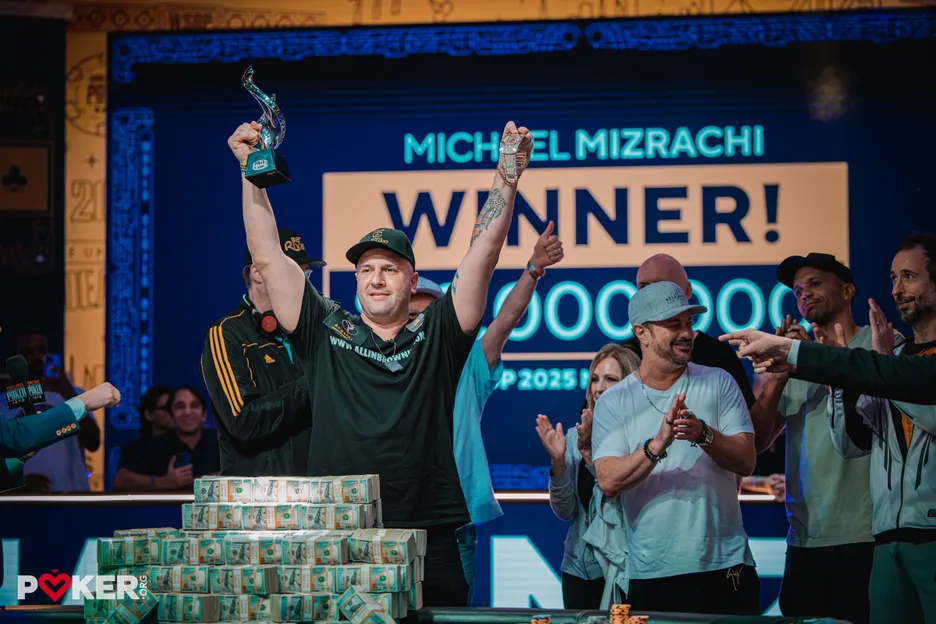 Michael Mizrachi Wins 2025 WSOP Main Event