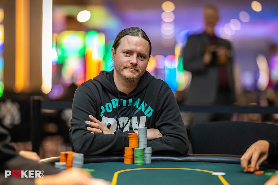 Adam Natress has the chip lead after day 1a of the WSOPC Lake Tahoe Main Event