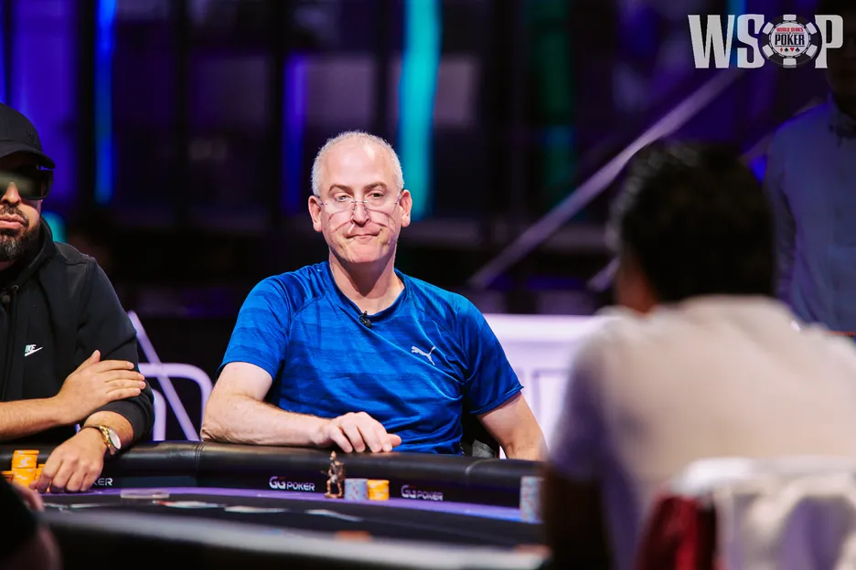 Myles German would have won the pot if the hand had been dealt correctly.                   